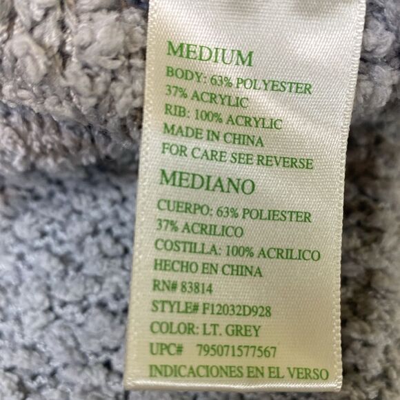 GreenTea Hooded V-Neck Sweater - Picture 6 of 6